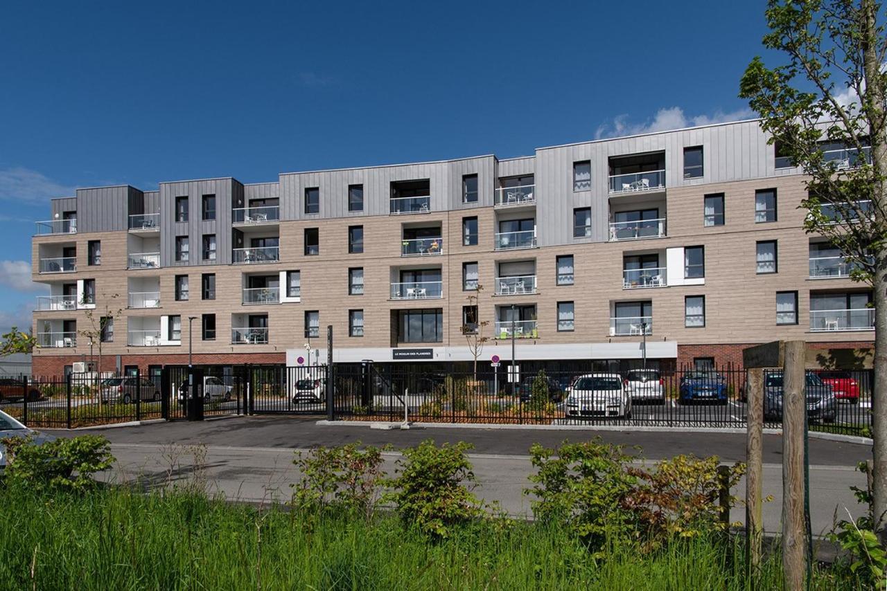 莱斯坎Domitys Le Moulin Des Flandres公寓式酒店 外观 照片